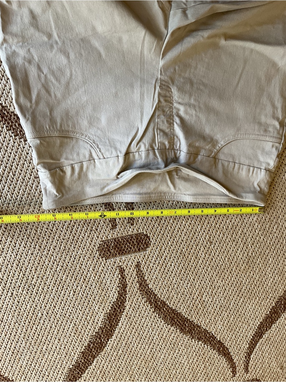 Ruby Rd. Cream Bermuda Shorts with Clean Front - Picture 4 of 6